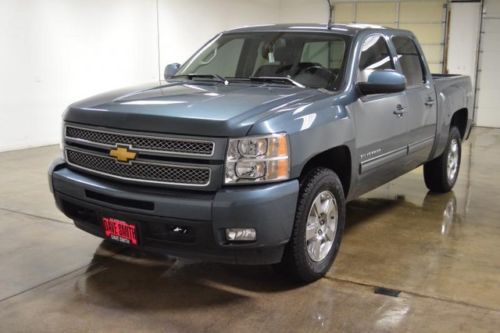 12 chevy silverado 1500 ltz 4x4 crew cab heated leather seats remote start tow