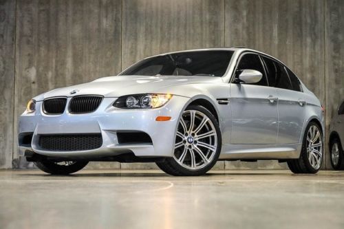 2008 bmw m3 sedan! navigation! 6spd! premium! prem sound! 19in whls!