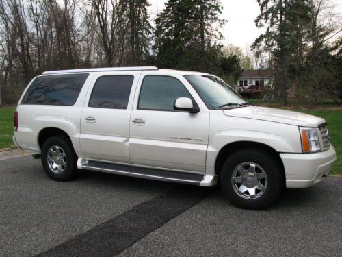 2006 cadillac escalade esv one owner garaged well maintained excellent condition