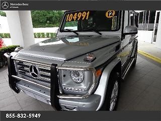 2013 mercedes-benz g550 suv navigation rearview camera