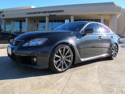 Lexus isf certified 5.0l nav  13-speaker audio system