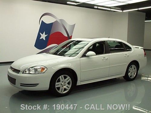 2013 chevy impala sunroof spoiler alloy wheels 35k mi  texas direct auto