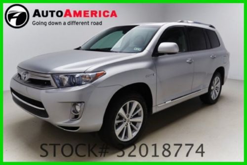 We finance! 157 miles 2013 toyota highlander hybrid limited 3.5l v6 24v