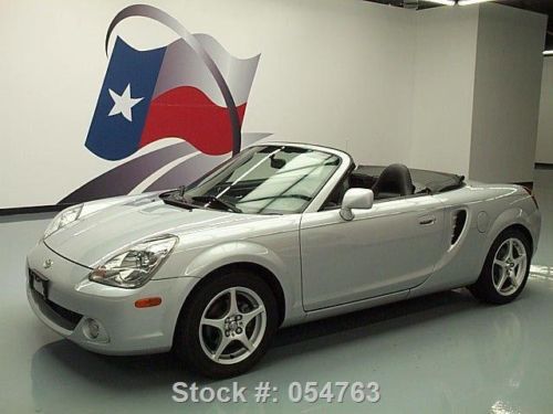 2003 toyota mr2 spyder convertible auto leather 56k mi texas direct auto