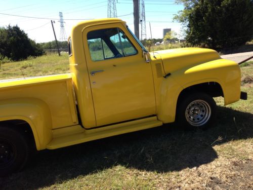 1953 ford f 100 yellorrrrrrrrrrrrr