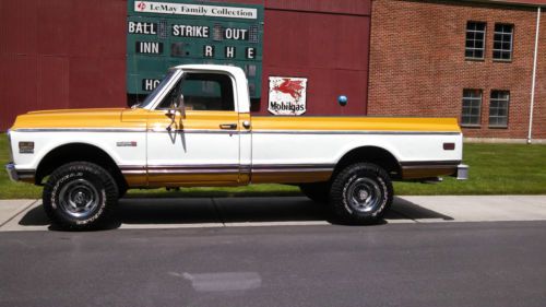 1971 chevy cheyenne 4x4 custom sport 350 auto nice truck worldwide no reserve