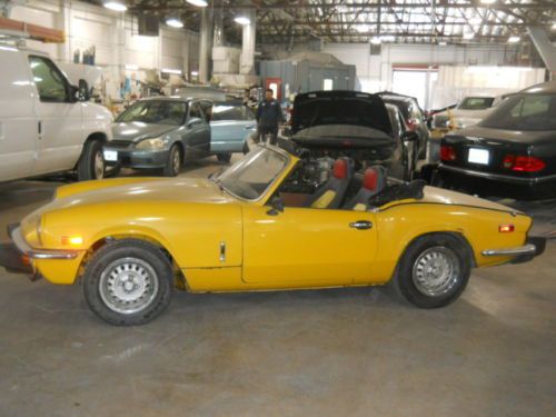 1978 triumph spitfire base convertible 2-door 1.5l