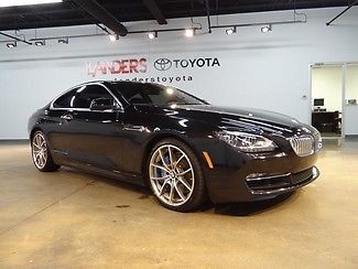 2012 bmw 650i coupe leather seats gps nav