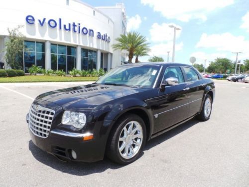 C 5.7l cd leather sunroof touch screen chrome wheels abs