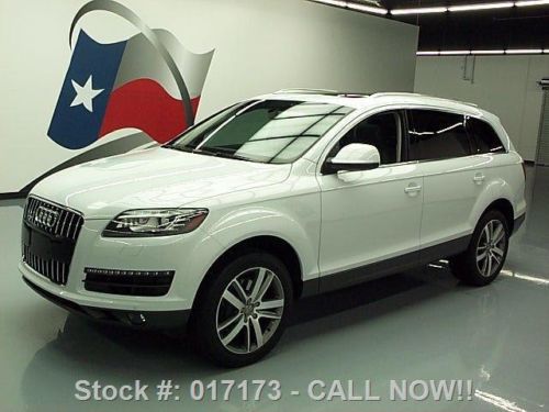 2013 audi q7 quattro premium plus awd pano roof nav 9k texas direct auto