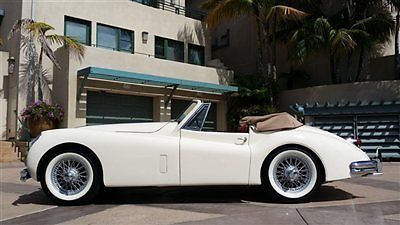 1956 jaguar xk 140 drophead just completed frame off restoration extraordinary