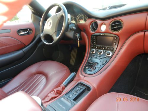 2002 silver maserati spyder gt convertible