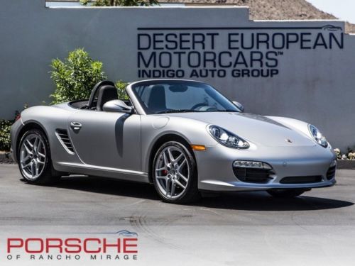 2009 porsche boxster s arctic silver pdk heated front seats 19 wheel nav sat rad