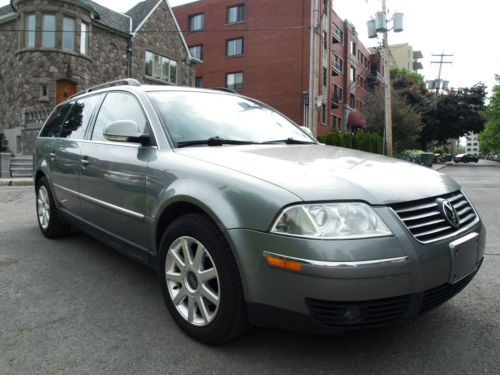 2004 volkswagen passat gls wagon fully loaded, only 77200 mi (124000 km)