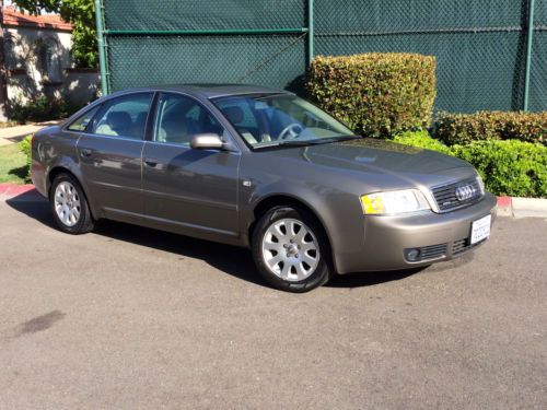 2002 audi a6 quattro luxury sedan 4-door 3.0l