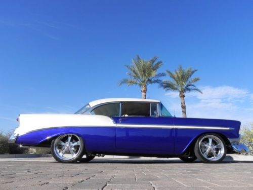 &#039;56 chevy belair resto-mod.  all the right stuff.  502 v8 / 540 hp