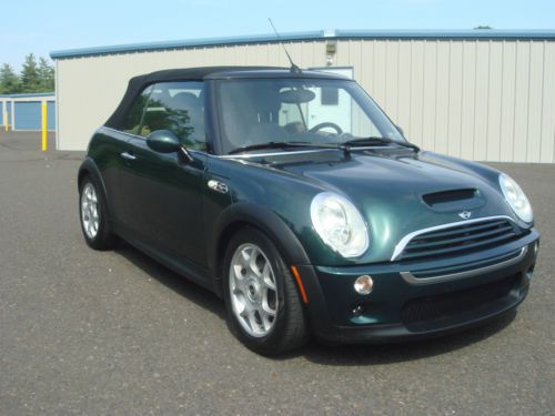 2005 mini cooper s , convertible , 1.6l , 6spd , turbo charged , nav.