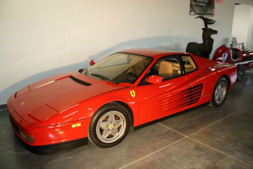 1988 ferrari testarossa low mileage exotic