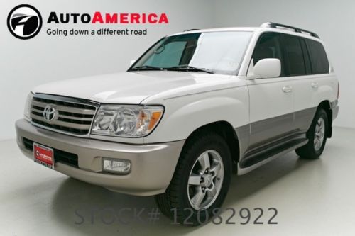 2006 toyota land cruiser awd 176k miles nav rearcam htd lthr jbl 3rd row