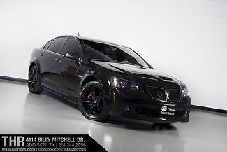2008 pontiac g8 gt premium pkg, w/ extras! blacked out! leather htd seats, look