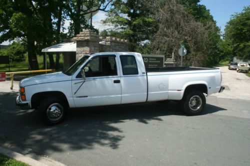 1995 chevrolet silverado 3500 xcab dually