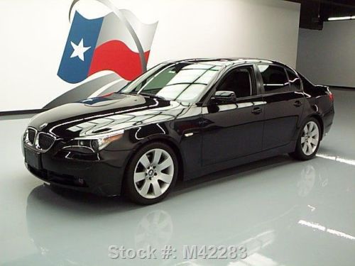 2006 bmw 530i sport premium sunroof htd leather 58k mi texas direct auto