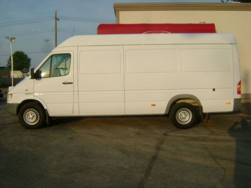 2003 dodge freightliner sprinter 2500 158&#034; wb super high ceiling mercedes diesel