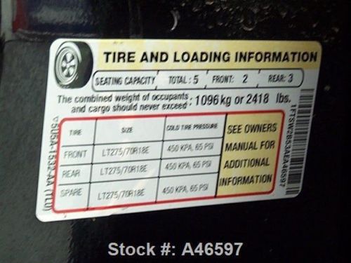 2010 FORD F-250 LARIAT CREW 4X4 FX4 SUNROOF HTD LEATHER TEXAS DIRECT AUTO, US $24,480.00, image 12