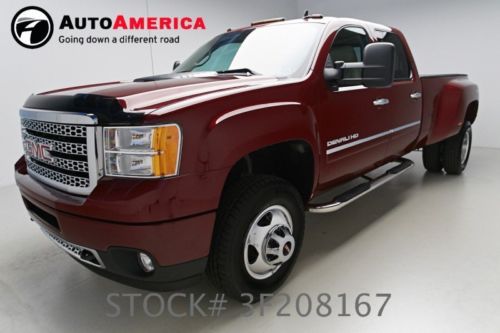 2013 gmc sierra 3500hd 4x4 denali low 5k miles nav rearcam 6.6l diesel drw