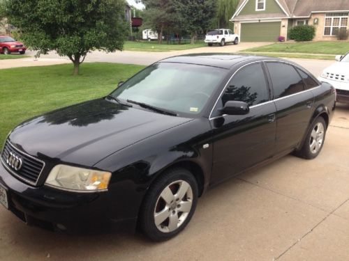 2002 audi a6 premium sedan 4-door 3.ol not running