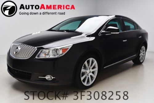 2011 buick lacrosse cxs 14k low miles rearcam vent leather sunroof nav