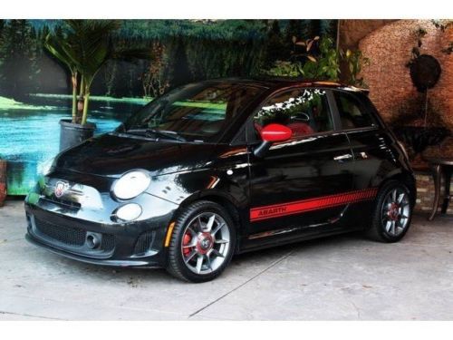 Abarth manual 1.4l cd turbocharged fwd a/c beats audio factory warranty rare