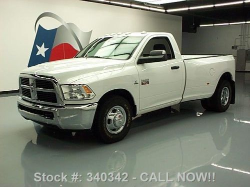 2012 dodge ram 3500 regular cab diesel dually auto 13k texas direct auto