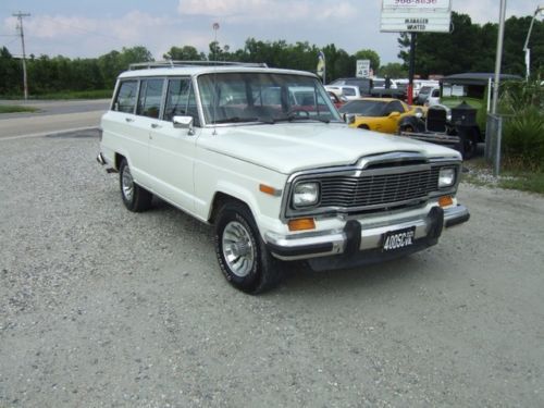 1983 jeep grand wagoneer brougham classic suv