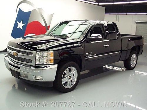 2012 chevy silverado lt ext texas ed leather 20&#039;s 33k texas direct auto