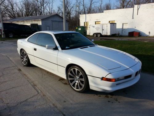 1993 bmw e31 850ci white runs good. no rust for sale.