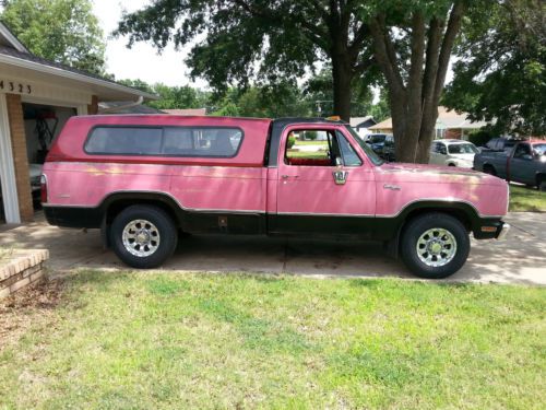 1972 dodge 9000 camper special pickup