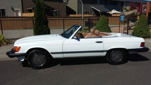 1987 mercedes 560 sl convertible roadster automatic both tops