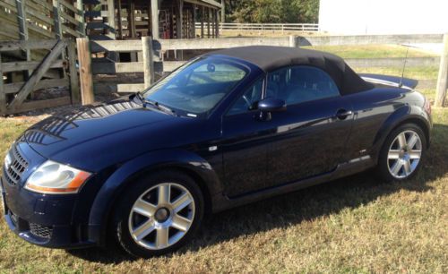 2005 audi tt quattro base convertible 2-door 3.2l