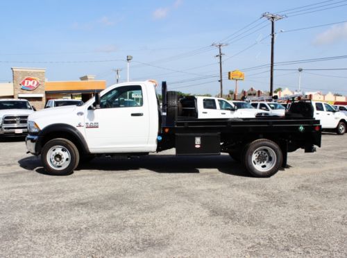 Regular cab ram 4500 diesel 84ca 11ft gooseneck flatbed