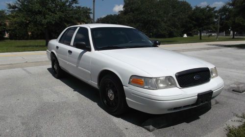 2008 ford crown victoria police interceptor sedan 4-door 4.6l