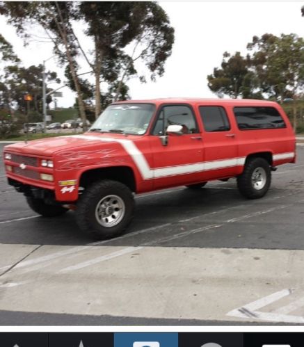 1989 Chevrolet V2500 Suburban Silverado Sport Utility 4-Door 5.7L, US $8,000.00, image 2