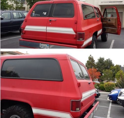 1989 Chevrolet V2500 Suburban Silverado Sport Utility 4-Door 5.7L, US $8,000.00, image 5
