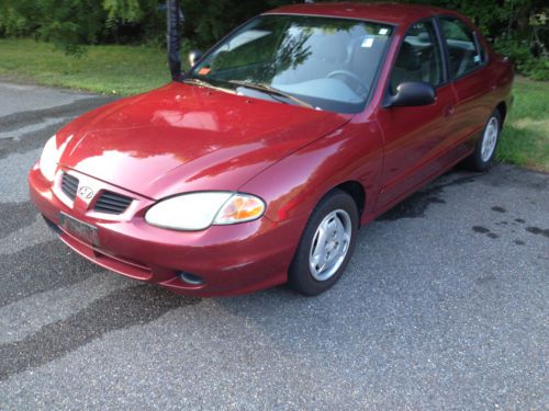 1999 hyundai elantra gl sedan 4-door 2.0l - no reserve!!!