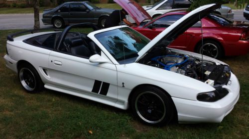 1997 mustang cobra svt convertible - rare - 1 of 3088 - 5spd - 129k