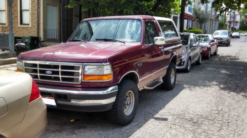 1996 ford bronco, eddie bauer