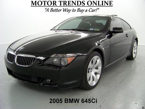 Sport navigation sunroof parking sensors bluetooth 2005 bmw 645 95k motor trends