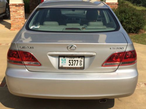 2005 Lexus ES330 Sedan 4-Door 3.3L Excellent 2 Owner Dealer Serviced leather, image 2