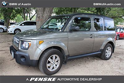 Honda element 2wd 4dr at ex low miles suv automatic gasoline 2.4l dohc mpfi 16-v