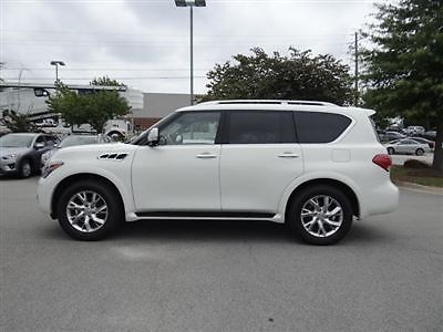 Infiniti qx56 4wd 4dr low miles automatic gasoline 5.6l dohc 32-valve v8 engine